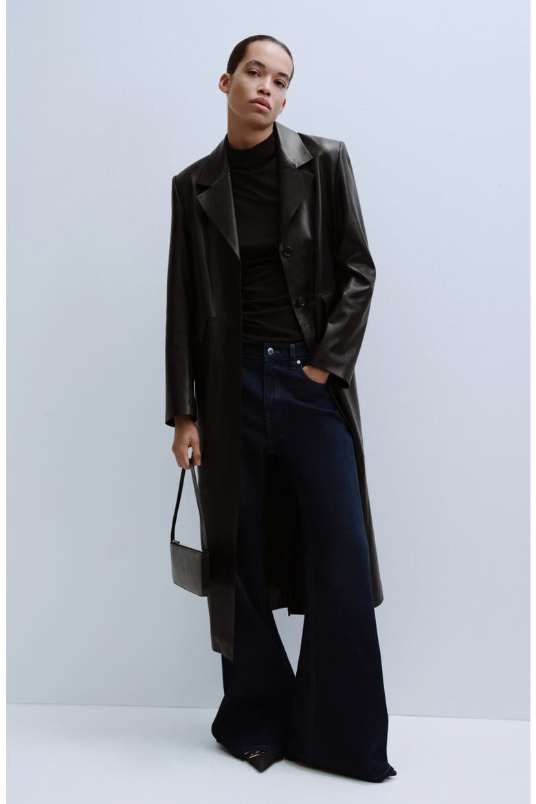 Flare Leg Jeans, Alternate, color, DARK VINTAGE BLUE