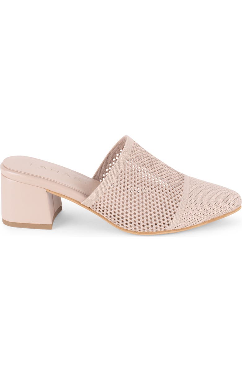Tahari Santorini Knit Mule, Alternate, color, Natural