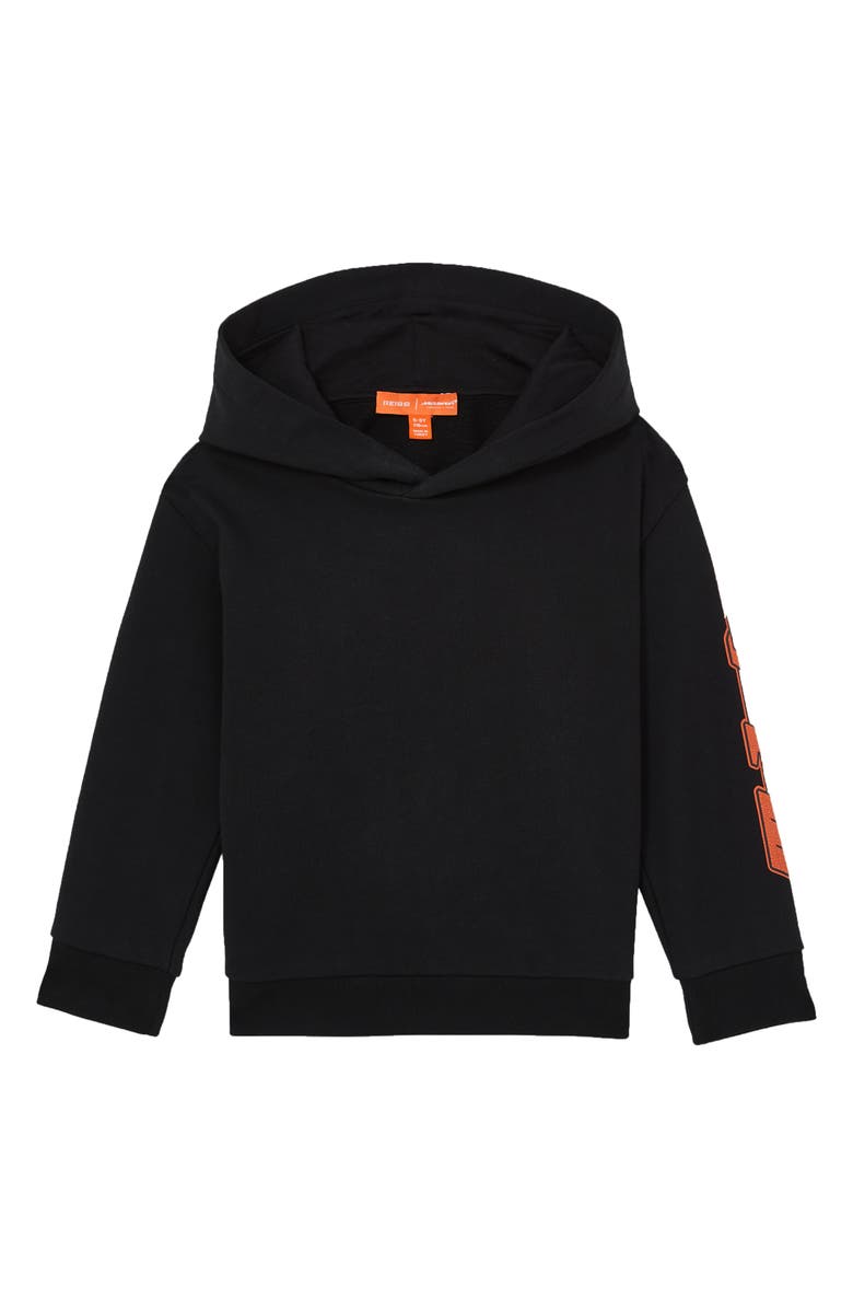 Reiss Kids' Zak Sr. Race Graphic Cotton Hoodie, Main, color, 