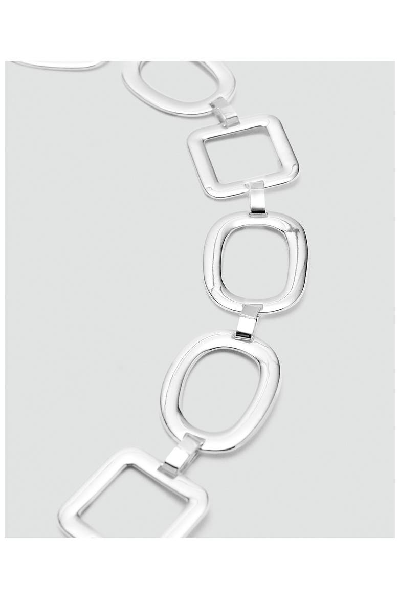 Chain Link Belt, Alternate, color, SILVER