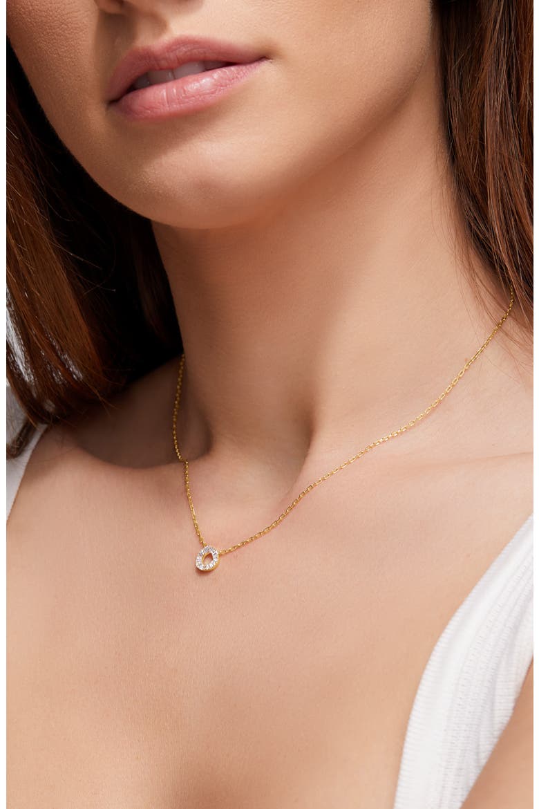 Circle of Life Diamond Pendant Necklace (Nordstrom Exclusive), Alternate, color, 14K YELLOW GOLD