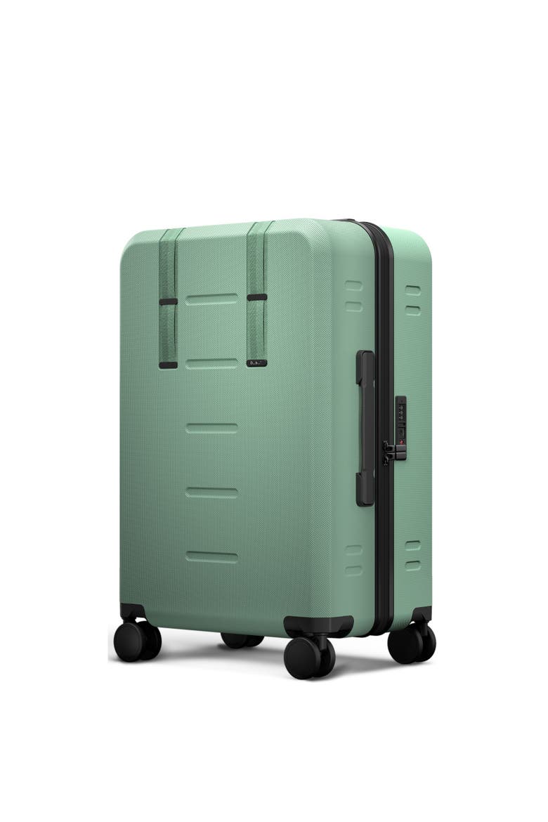 Ramverk Compact Hard-Shell 24 Inch Checked Luggage Spinner with Zipper, Main, color, Green Ray