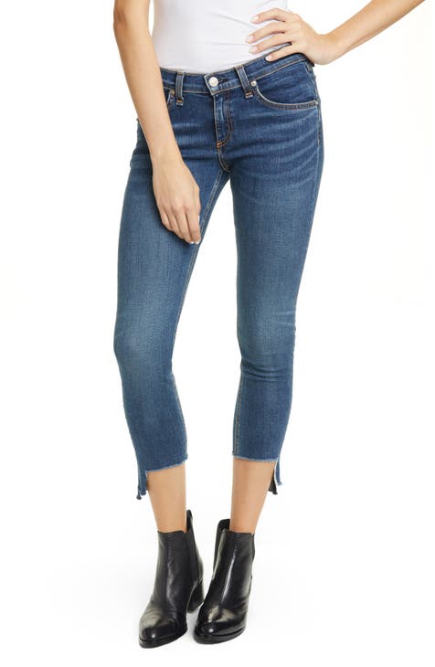 Cate Step Hem Ankle Skinny Jeans (Hampton)