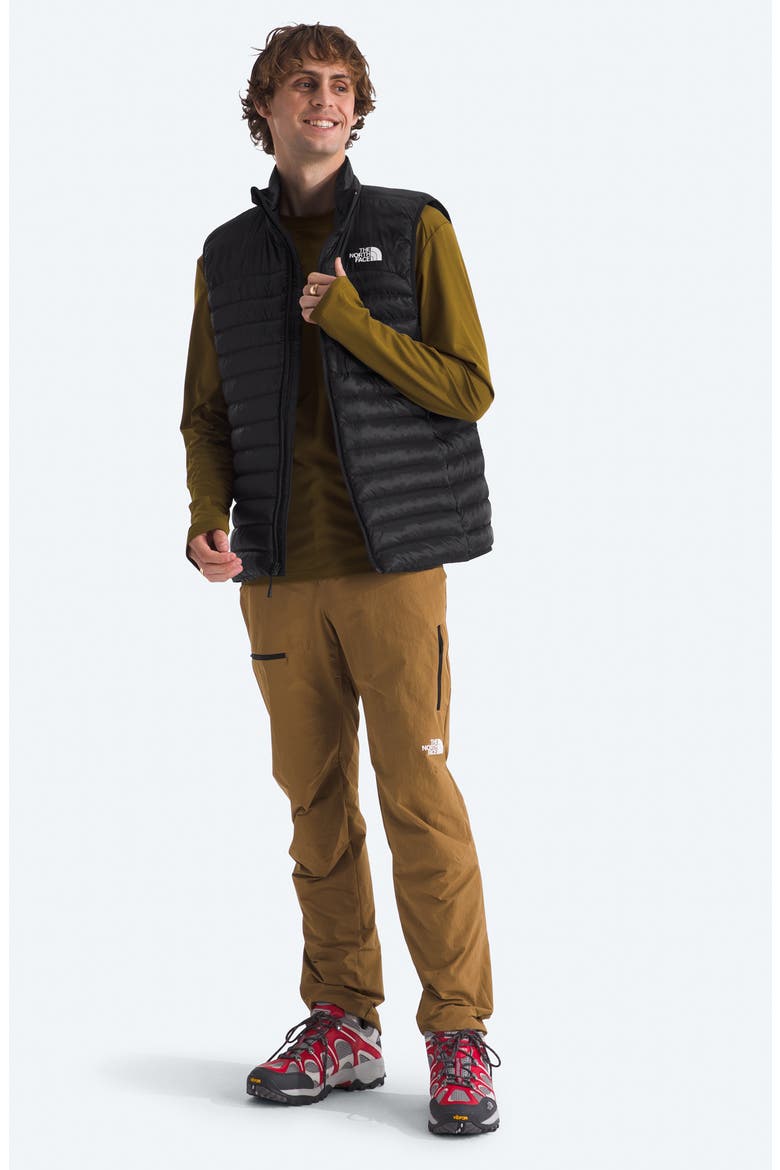 Terra Peak Packable Quilted Vest, Alternate, color, TNF BLACK