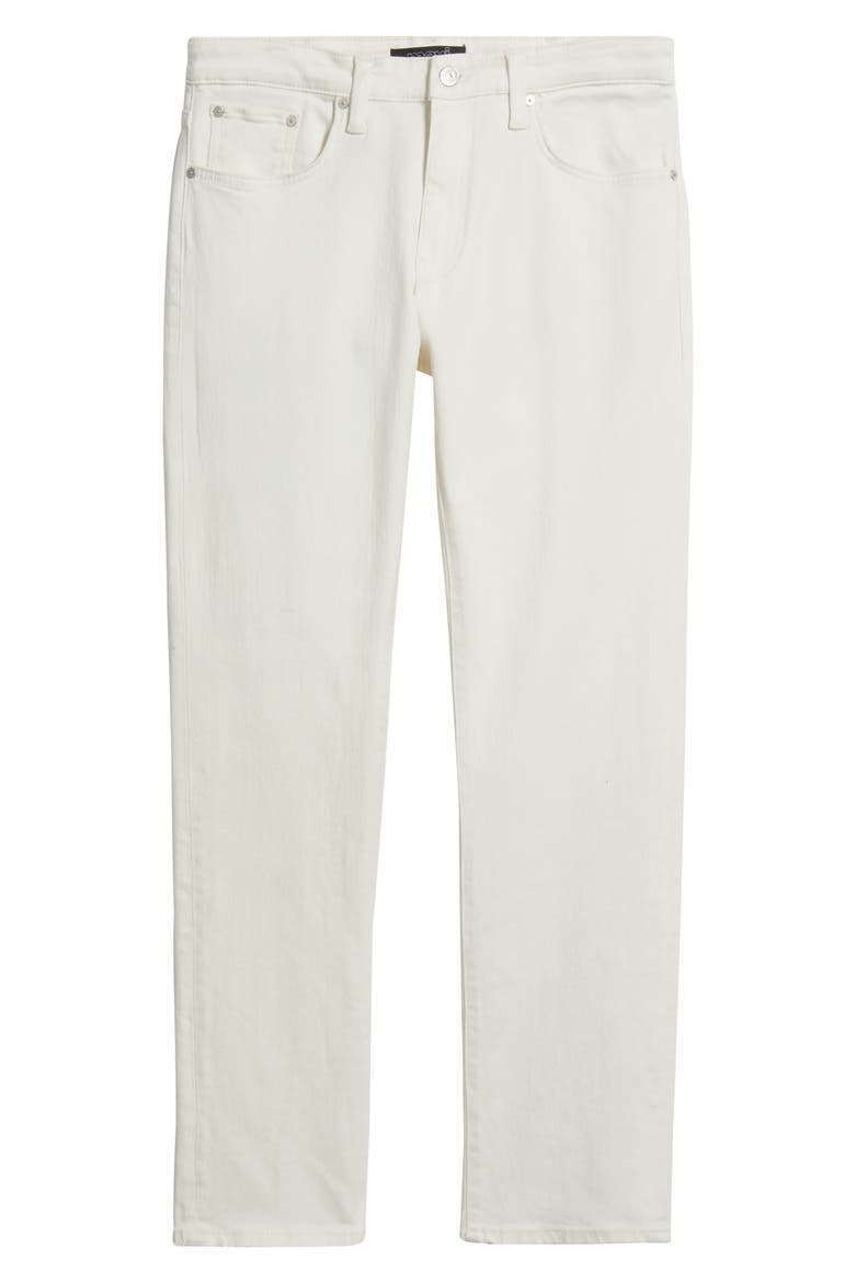 Marcus Slim Straight Leg Jeans, Alternate, color, OFF WHITE CLASSIC BLUE