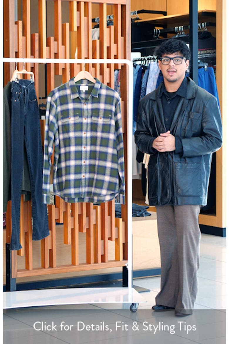 Cloud Soft Plaid Flannel Button-Up Shirt video