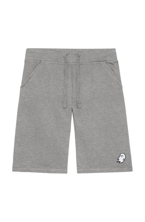 Dalix Mens Ghost Midweight Fleece Short In Gray
