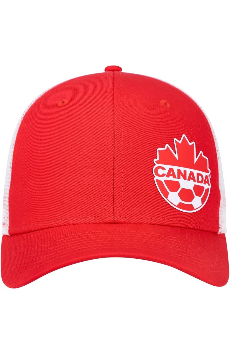 Nike Men's Nike Red Canada Soccer Classic99 Trucker Snapback Hat, Alternate, color, Red