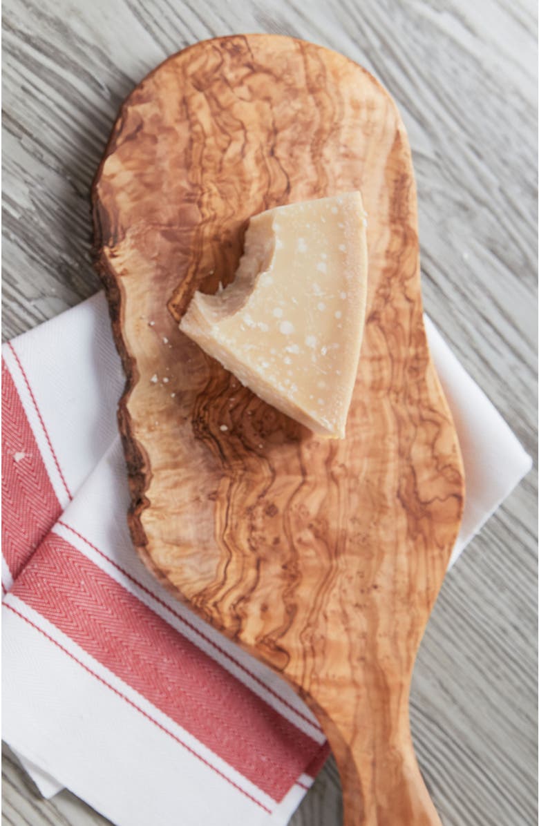 Verve Culture Olivewood Charcuterie Board with Paddle Handle, Alternate, color, NO COLOR