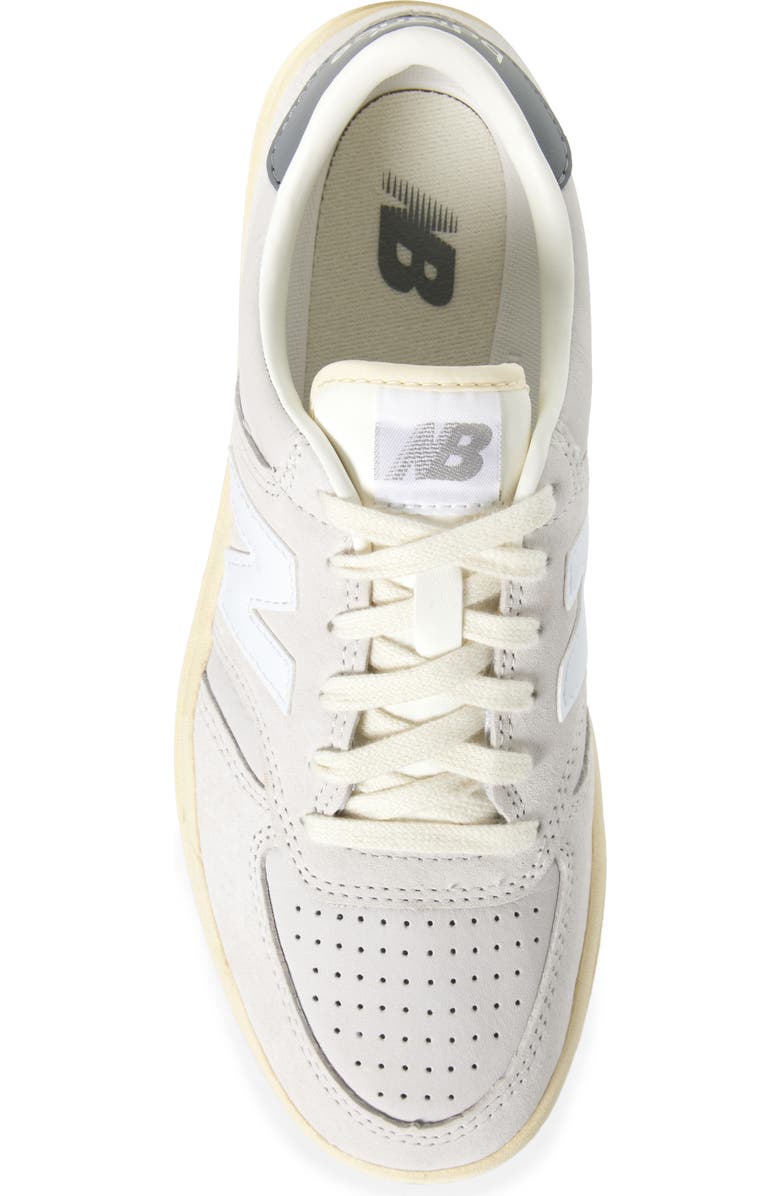 New Balance Gender Inclusive T500 Tennis Sneaker, Alternate, color, Reflection/ Slate Grey