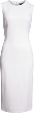 Dolce&Gabbana Sleeveless Stretch Wool Sheath Dress
