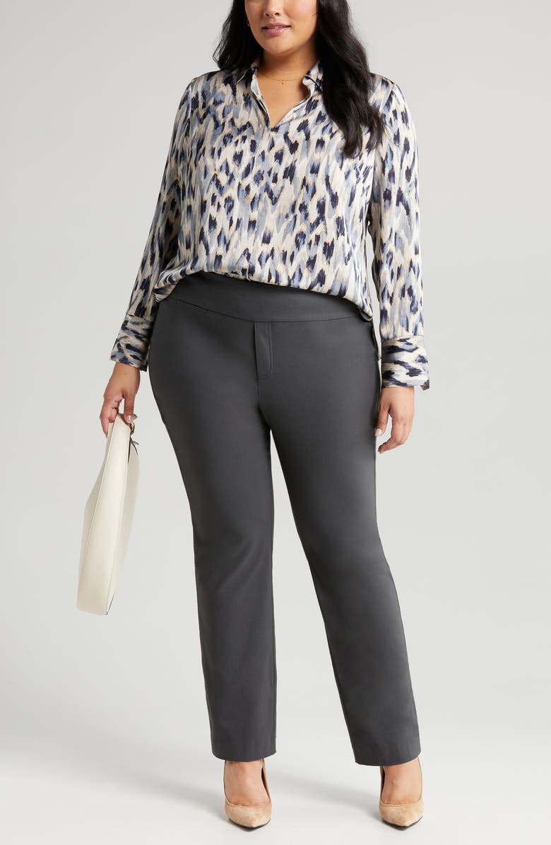 NIC+ZOE Misty Ikat Shirt, Main, color, 