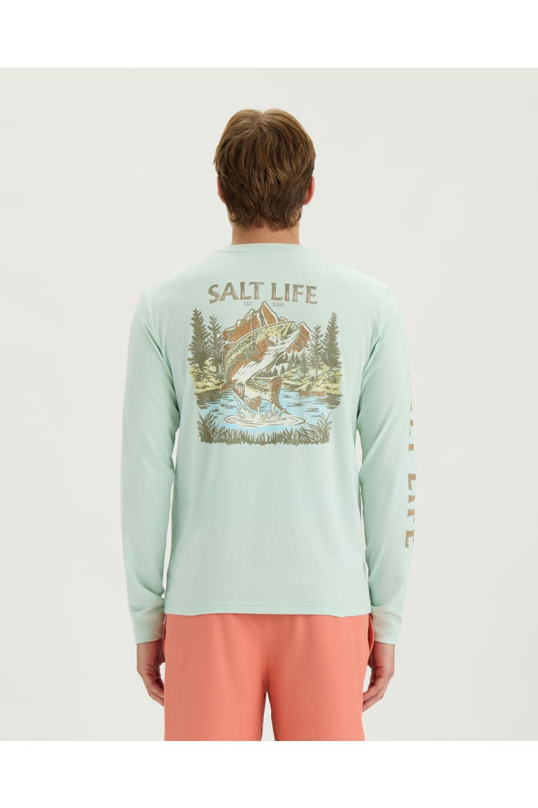 Backcountry Waters Long Sleeve Tee, Alternate, color, FRESH MINT
