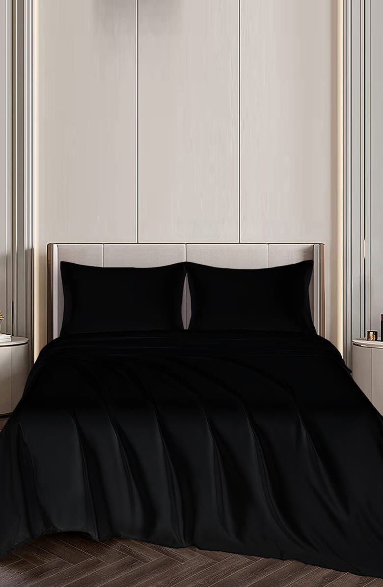 Luxury Home Satin Sheet Set, Alternate, color, 