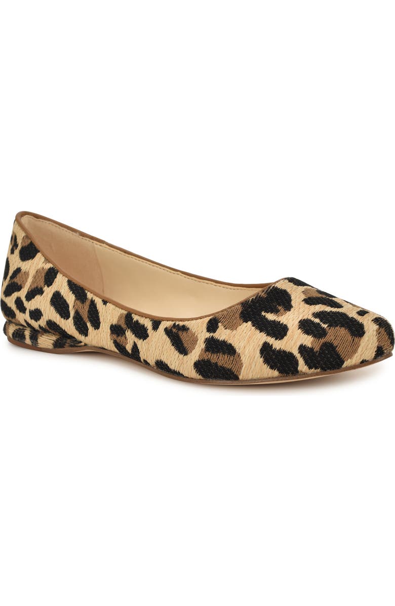 Nine West Speakup Flat, Main, color, Medium Natural
