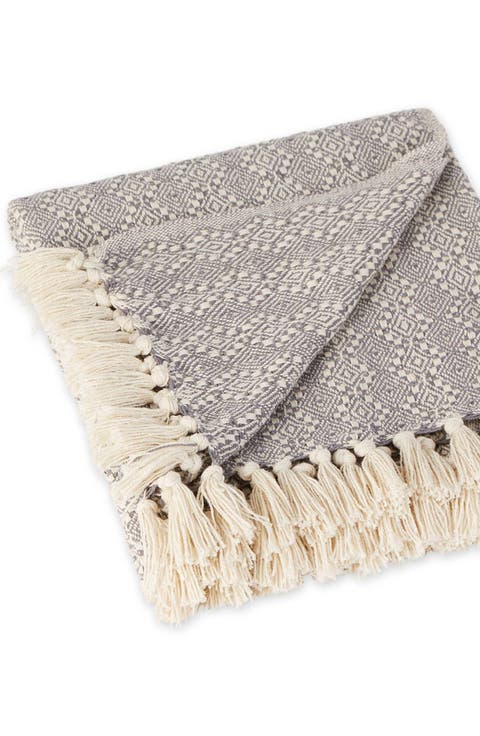 Tassel Throw Blanket