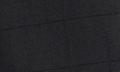 Andrew Marc Kids' Skinny Fit Black Windowpane Checck Stretch Suit In Gray