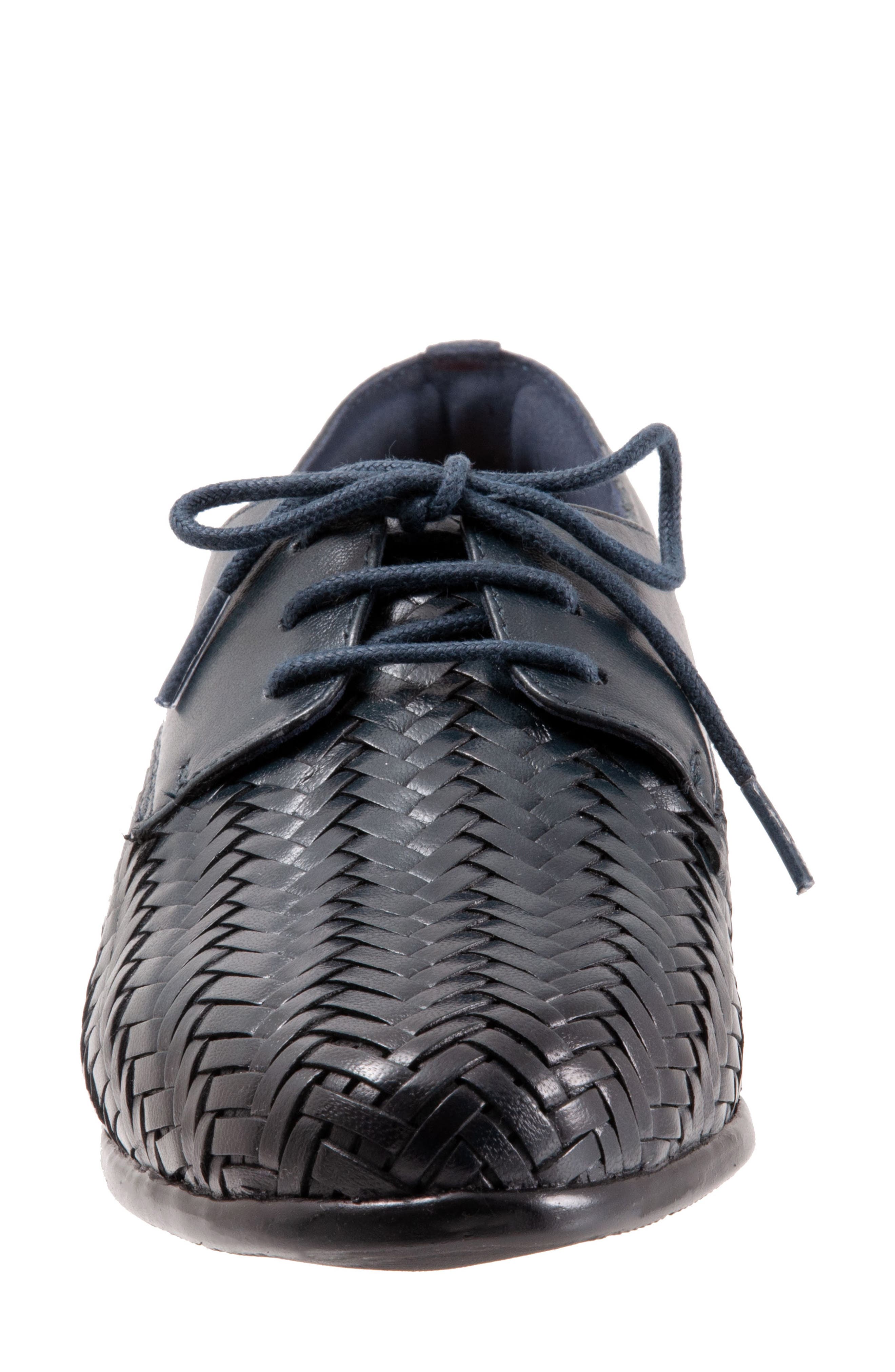 Lizzie Derby Flat, Alternate, color, NAVY