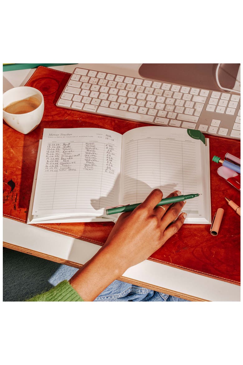 Shine Finance Planner, Alternate, color, DARK GREEN