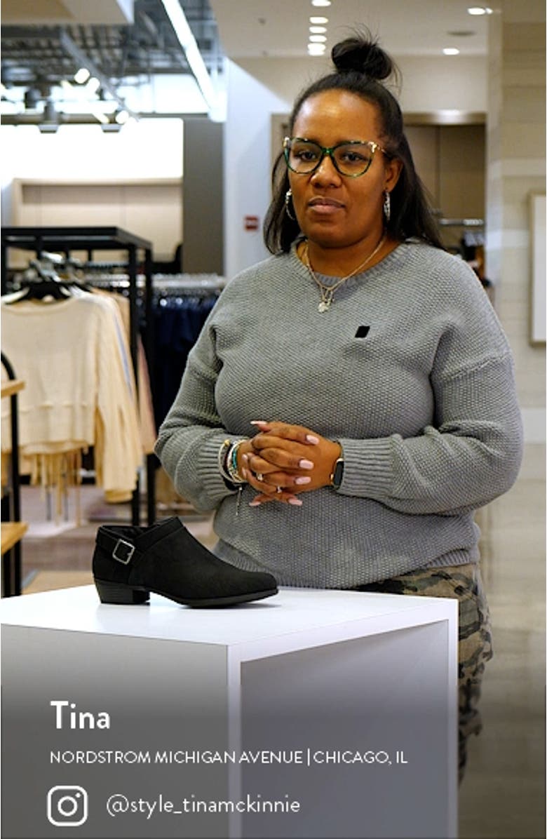 Alexi Buckled Ankle Bootie, sales video thumbnail