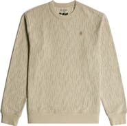 G-STAR Allover Print Organic Cotton Crewneck Sweatshirt