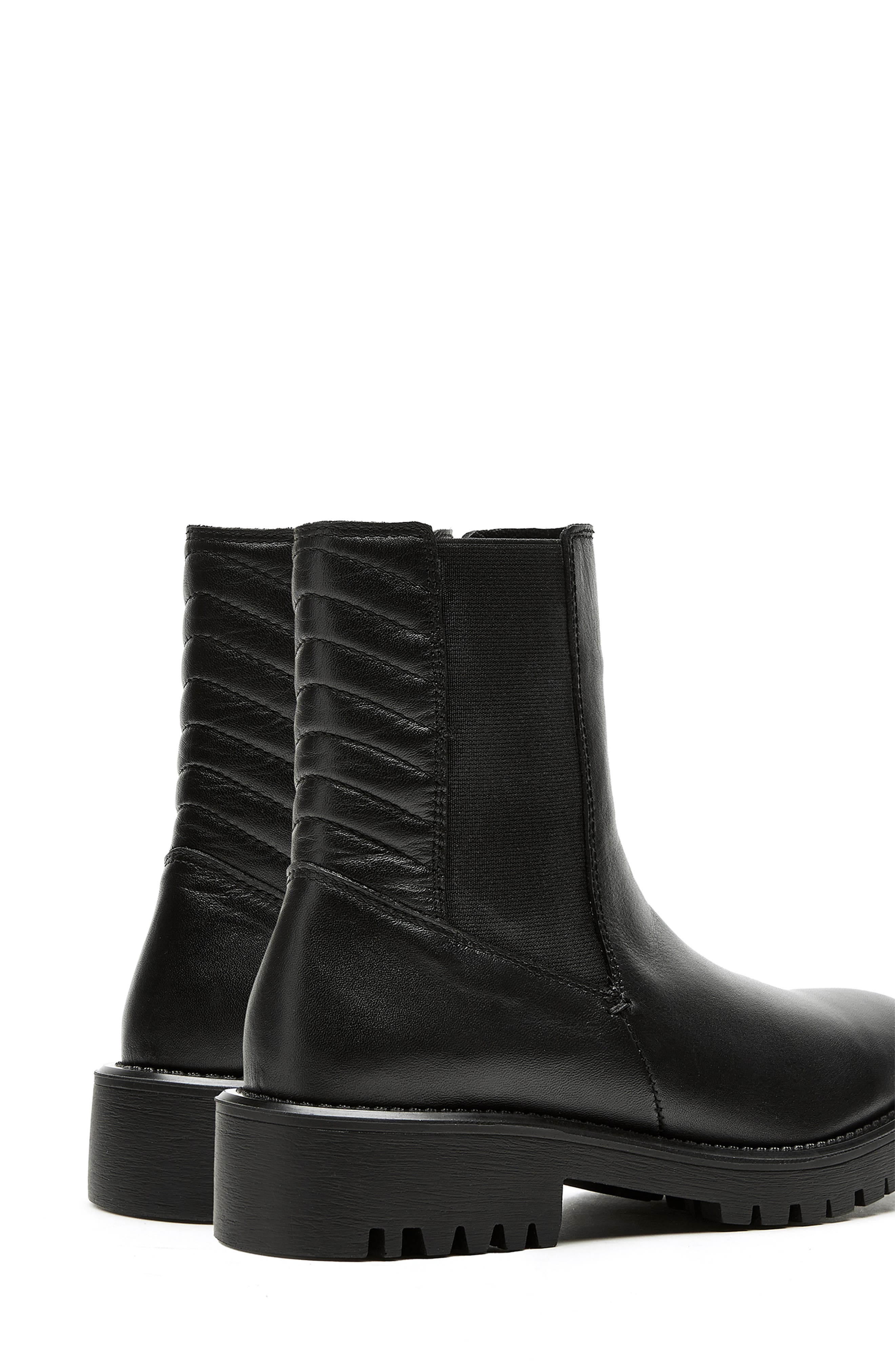 La Canadienne Libra Waterproof Chelsea Boot, Alternate, color, Black