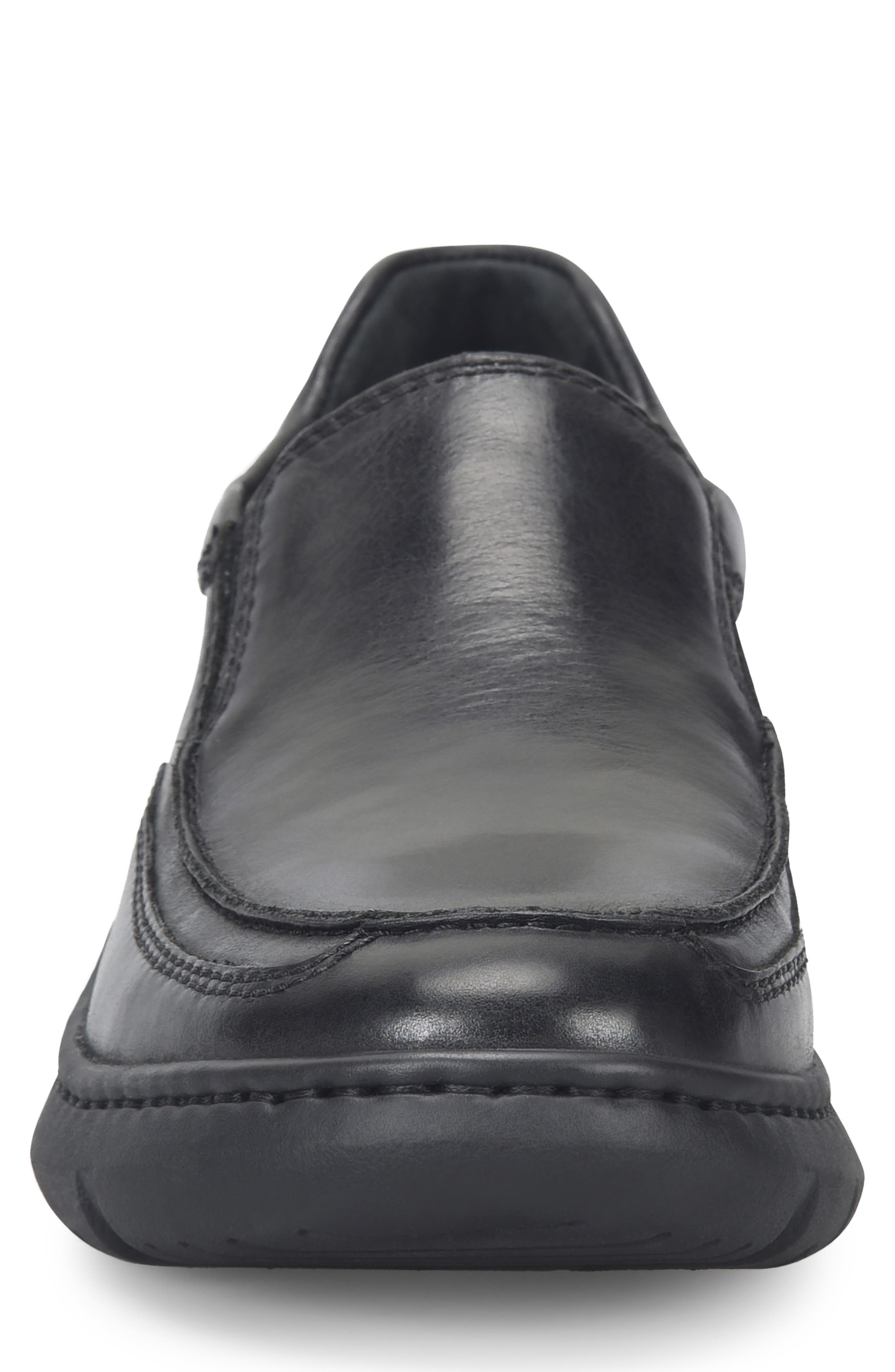 Børn Cambridge Slip-On Sneaker, Alternate, color, Black Leather