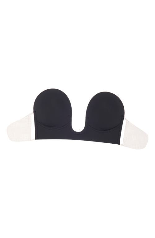 Nordstrom Rack Backless Strapless Adhesive Underwire Bra In Black