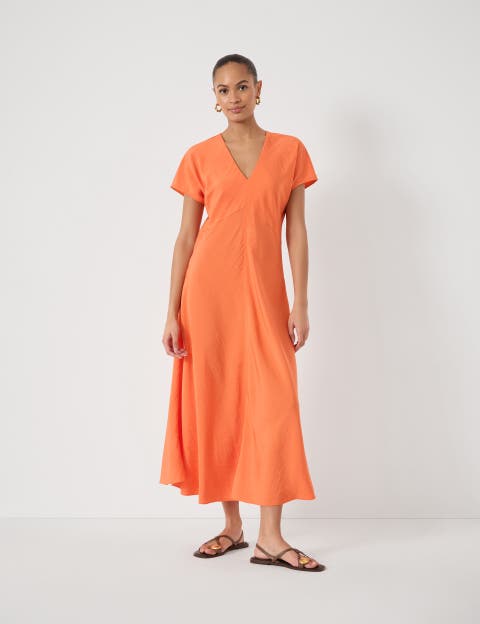 Grace Air Flow V-Neck Midi Dress