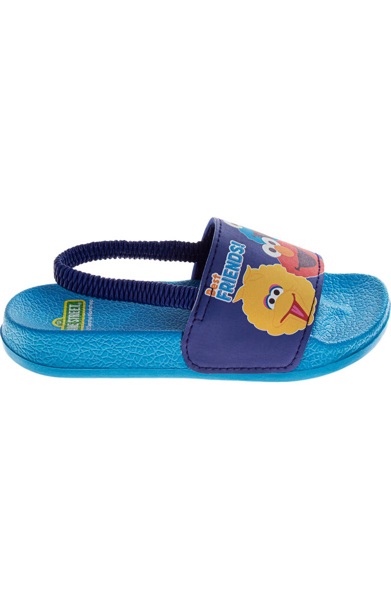 JOSMO Kids' Sesame Street<sup>®</sup> Slide Sandal, Alternate, color, Blue