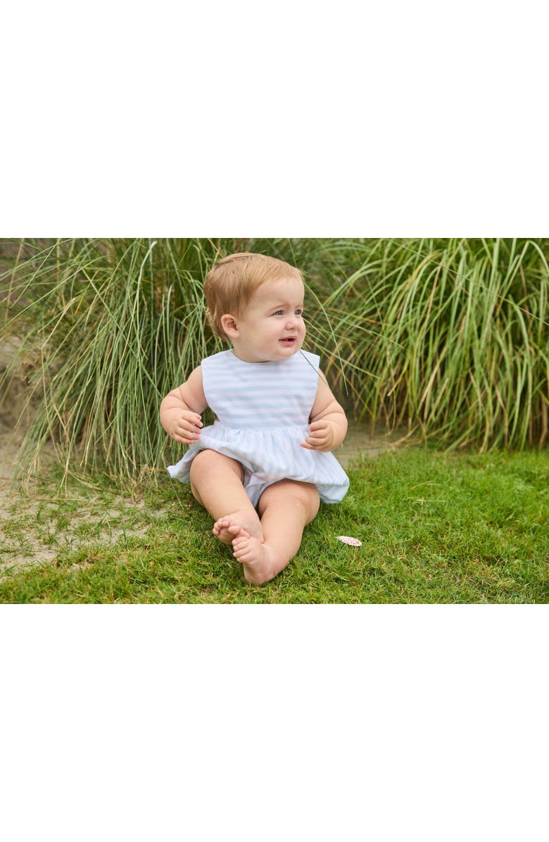 Little English Striped Apron Bubble, Alternate, color, Savannah Stripe