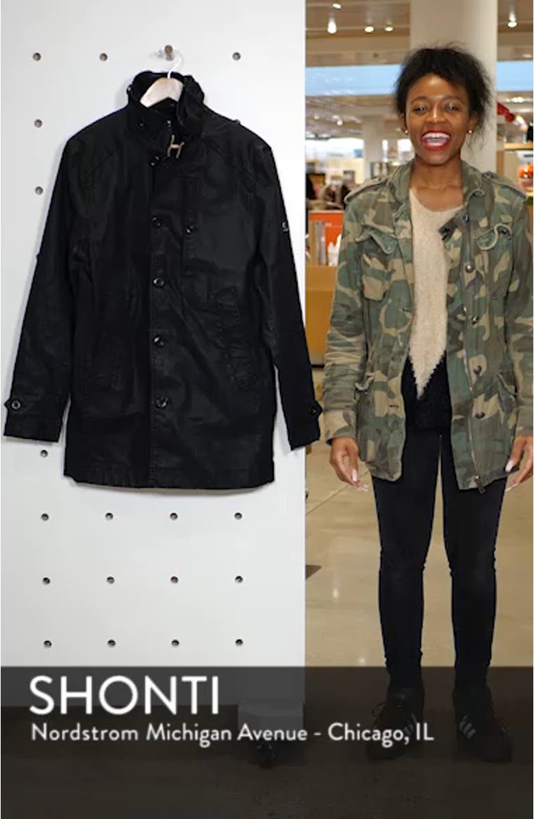 Garber Denim Trench Coat, sales video thumbnail