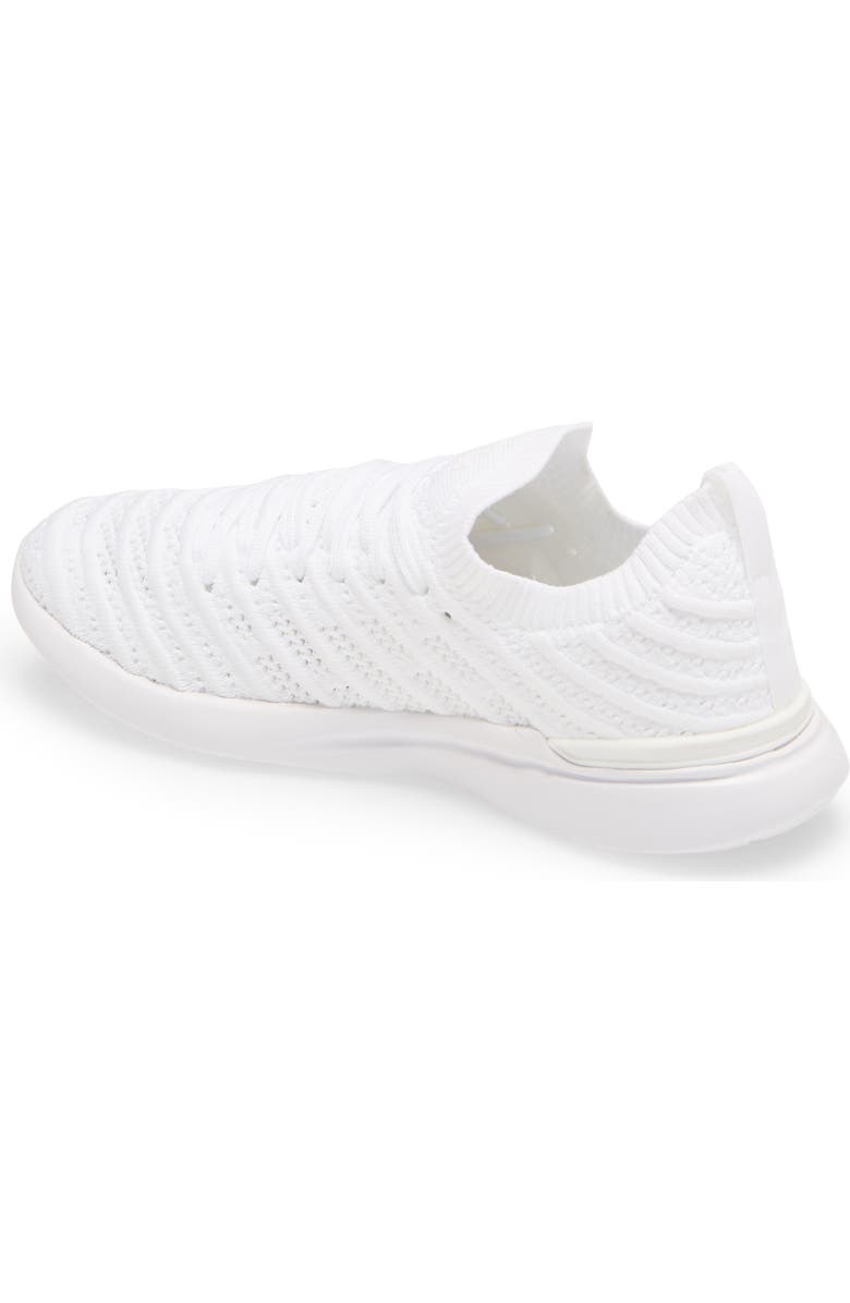 APL TechLoom Wave Hybrid Running Shoe, Alternate, color, White / White