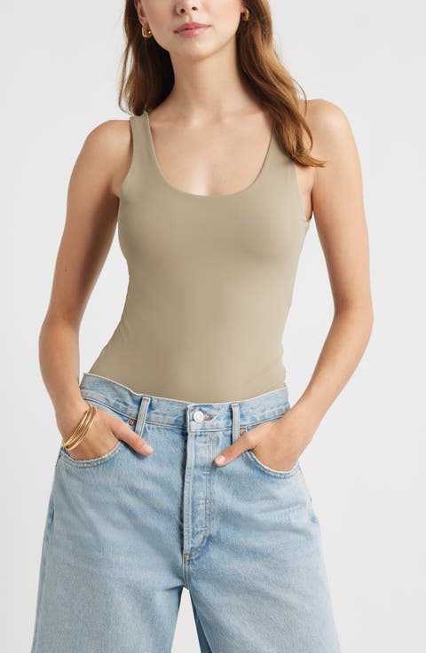 Scoop Neck Bodysuit
