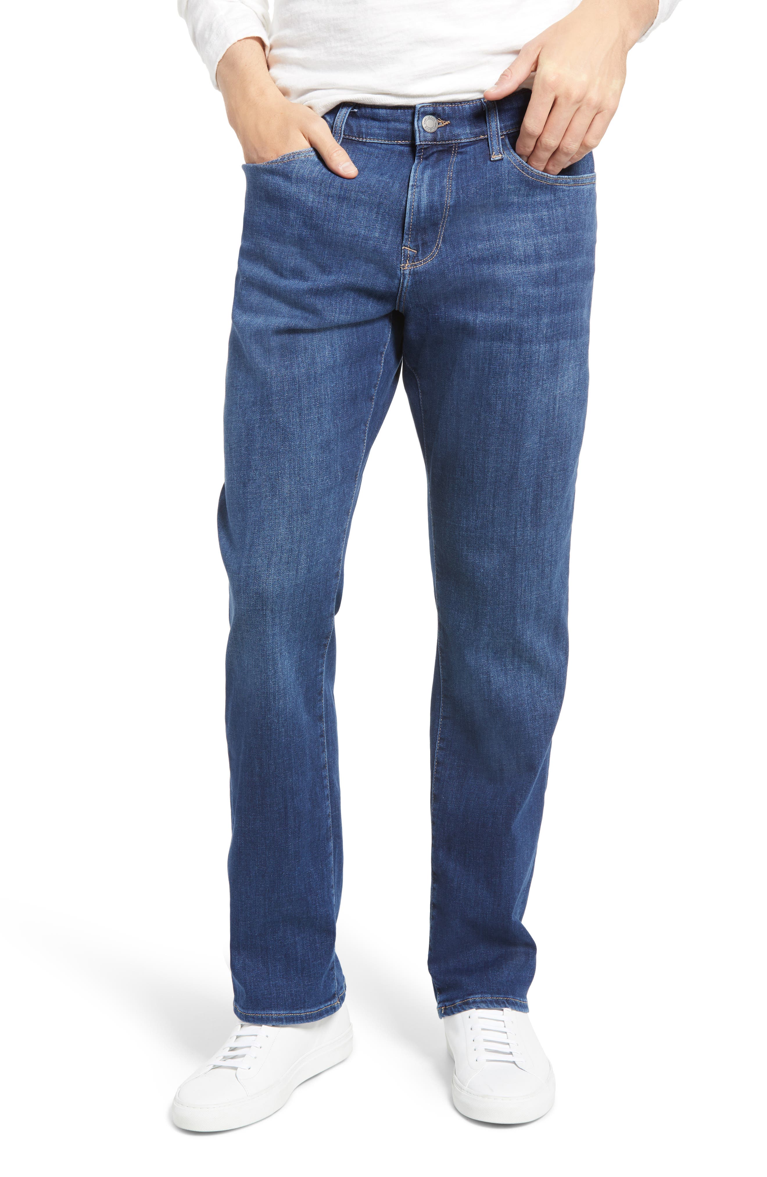 Mavi Jeans Matt Relaxed Straight Fit Jeans in Dark Feather Blue 
