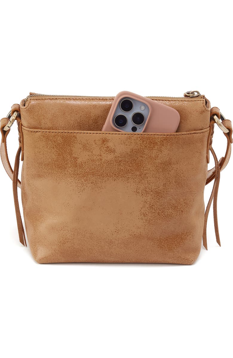 HOBO Expedition Leather Crossbody Bag, Alternate, color, Whiskey