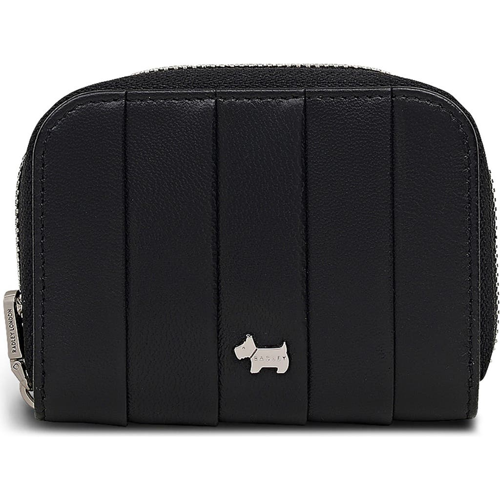 Radley Burton Way Quilted Zip Around Wallet in Black at Nordstrom Rack