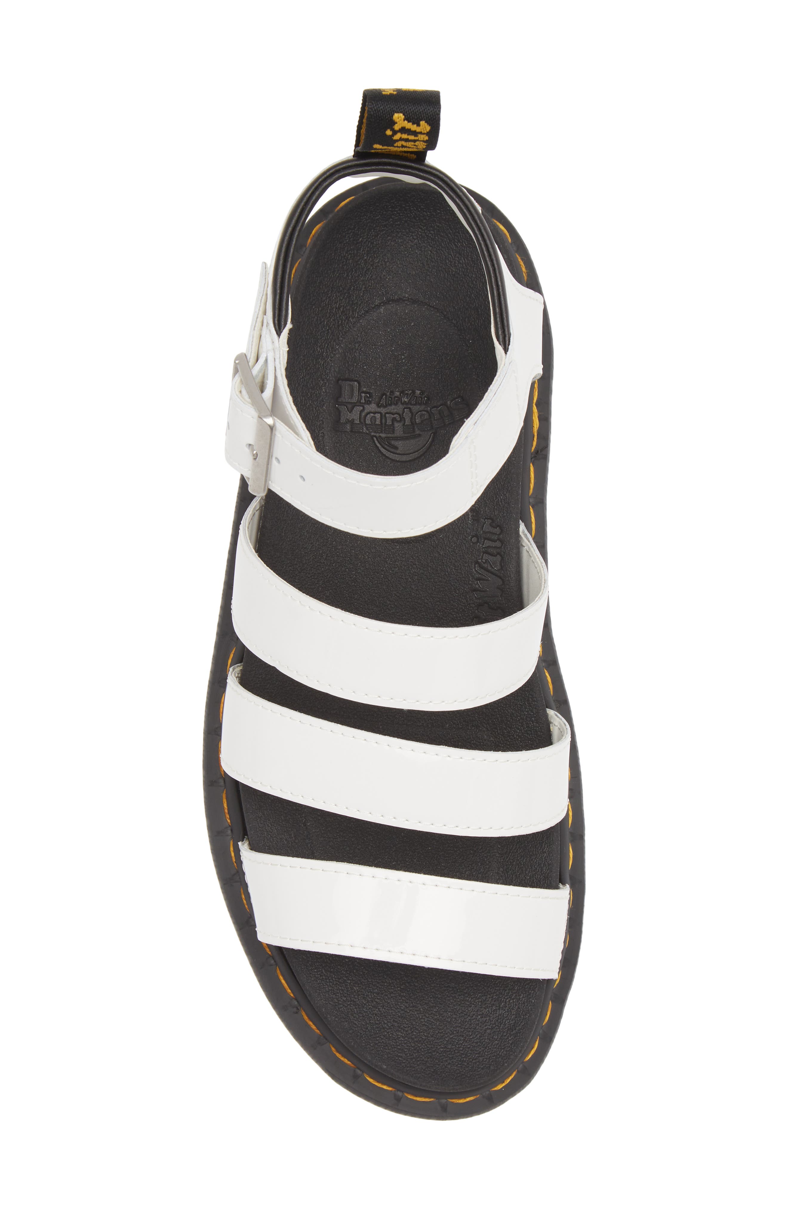 Blaire Strap Sandal, Alternate, color, WHITE PATENT