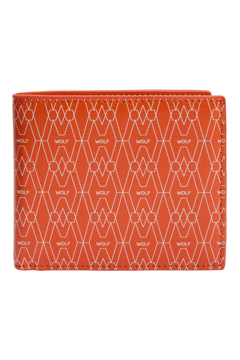 Signature Billfold and Coin, Main, color, Signature Orange