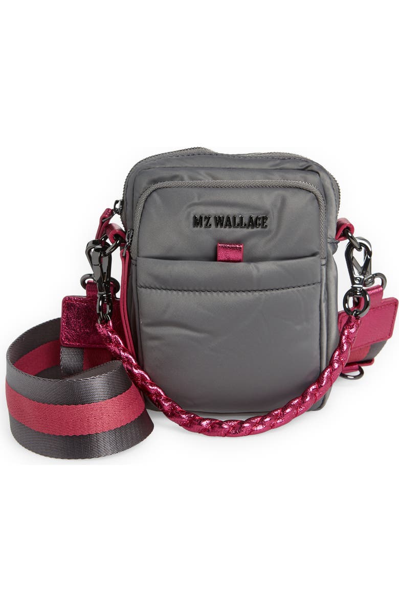 MZ Wallace Mini Bowery Nylon Crossbody Bag, Main, color,