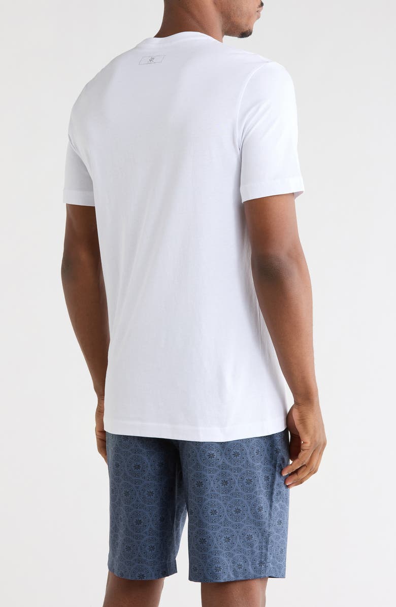 TravisMathew Reef Life Graphic T-Shirt, Alternate, color, White