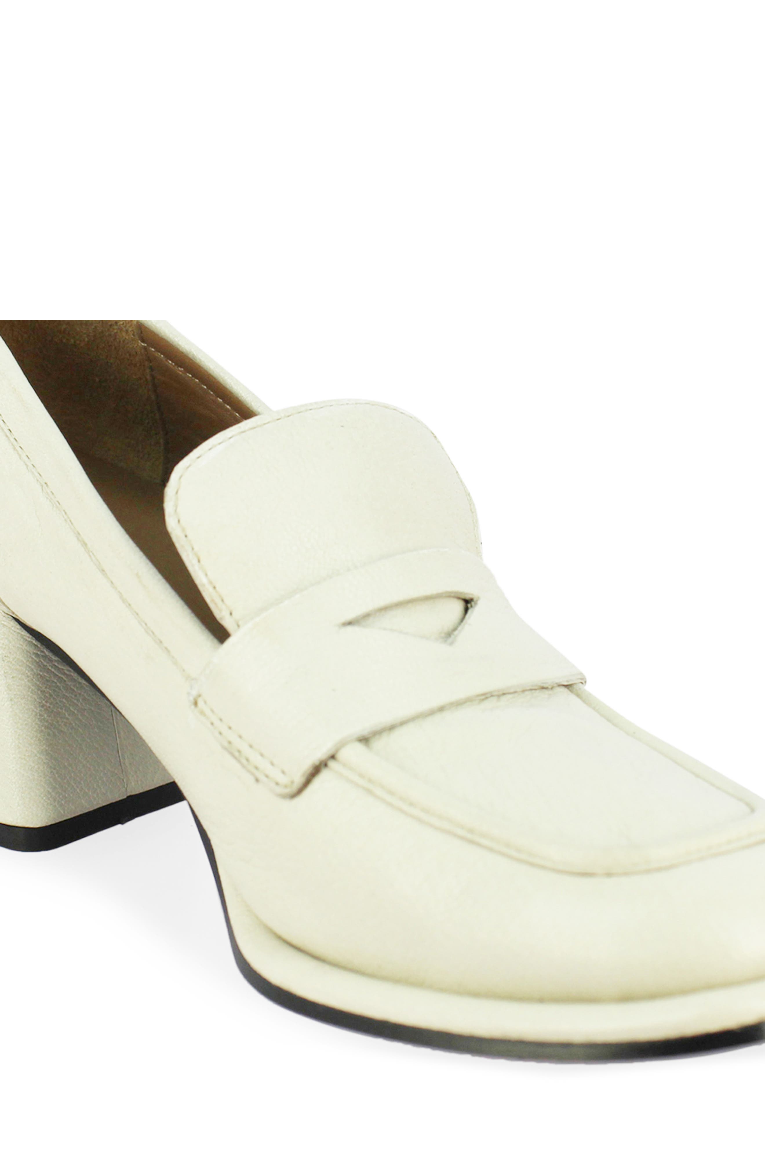 SAINT G Viviana Loafer Pump, Alternate, color, Off White