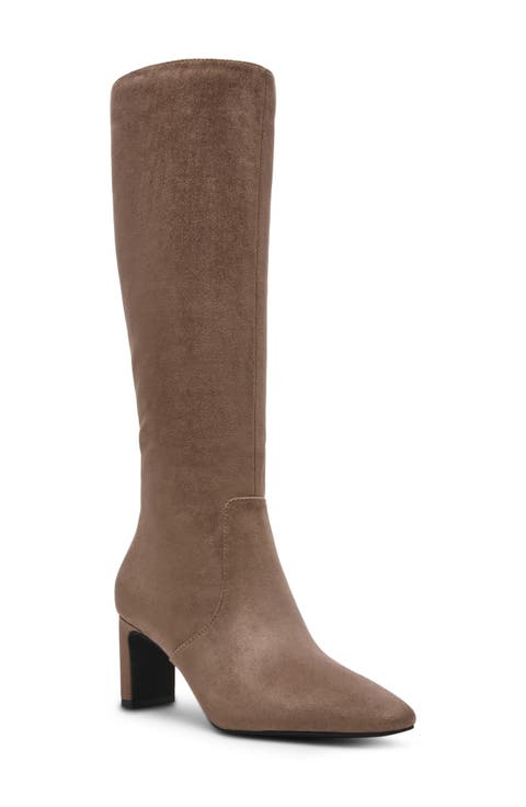 Corbin Knee High Faux Leather Boot