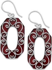 SAMUEL B. Coral Drop Earrings
