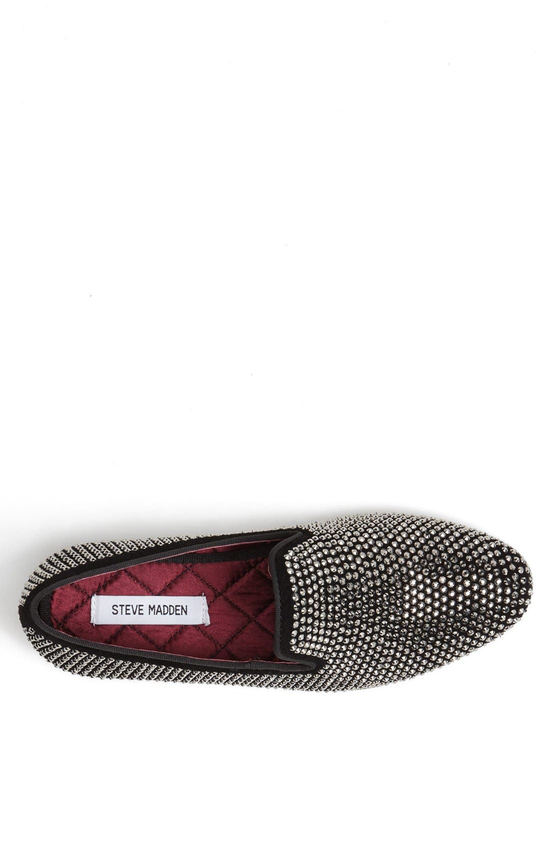 Steve Madden 'Caviarr' Slip-On, Alternate, color, Rhinestone