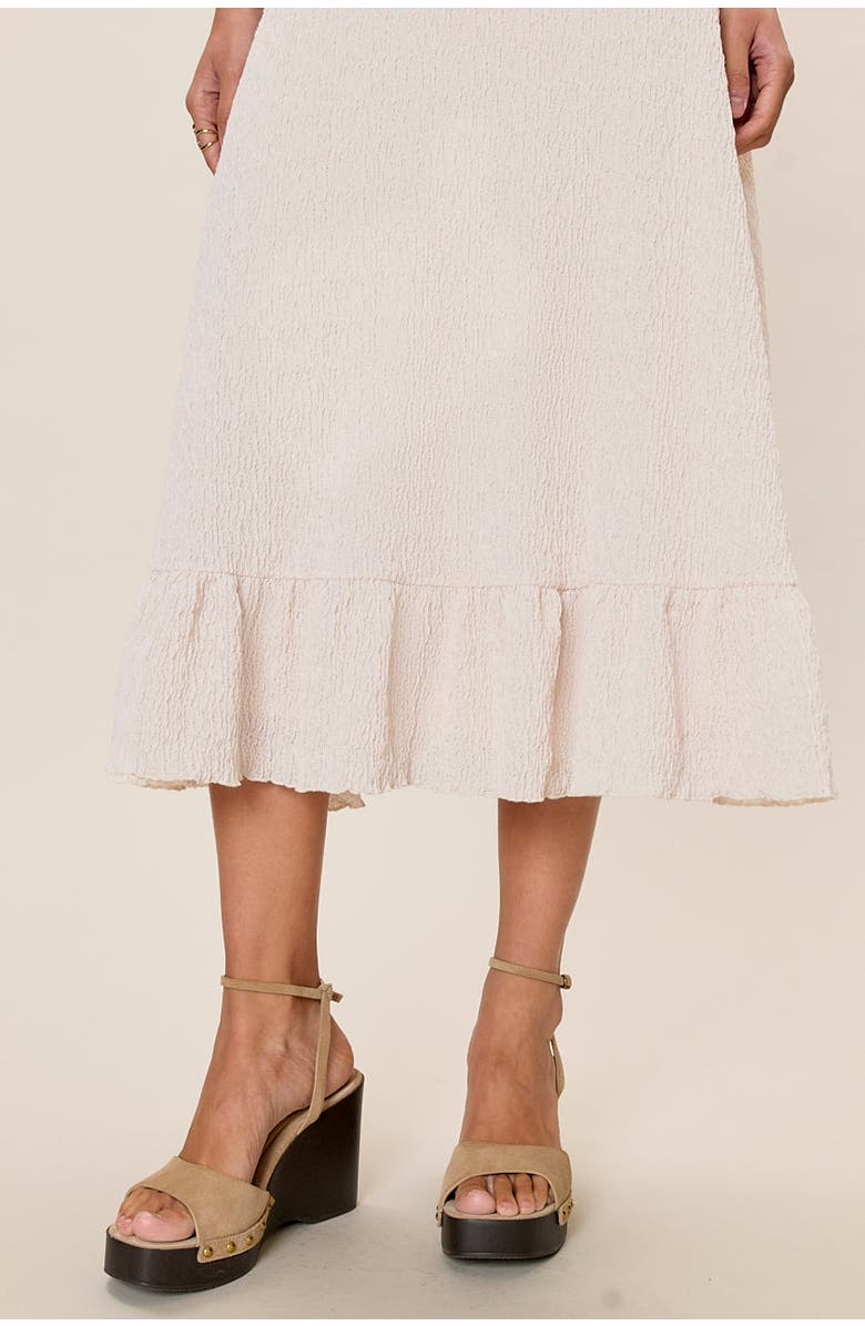 Rebecca Taylor Taryn Knit Dress, Alternate, color, Cream