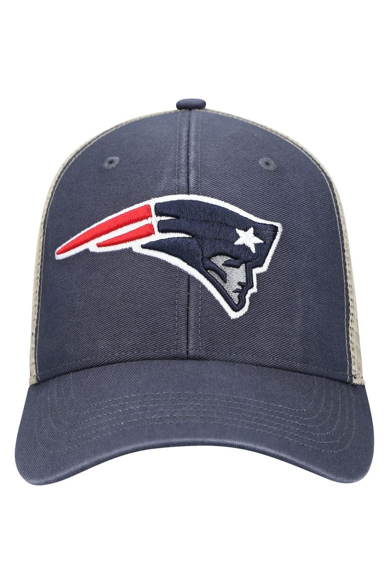 Men's '47 Navy New England Patriots Flagship MVP Snapback Hat, Alternate, color, Navy