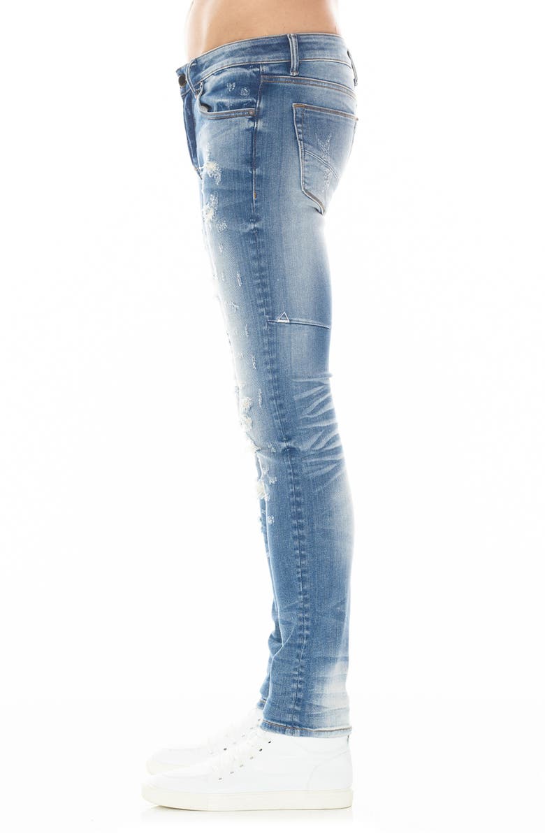 HVMAN Strat Super Skinny Jeans, Alternate, color, Prism