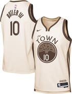 Nike Youth Nike Jimmy Butler III Tan Golden State Warriors 2025/26 City Edition Swingman Jersey