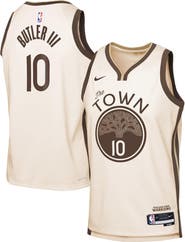 Nike Youth Nike Jimmy Butler III Tan Golden State Warriors 2025/26 City Edition Swingman Jersey